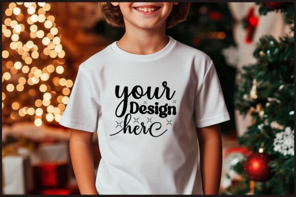 Christmas Baby Mockup 84 - A Festive Graphic Design Asset for Product Mockups