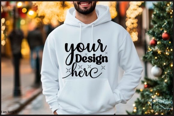 Christmas Hoodie Men Mockup 91 Review