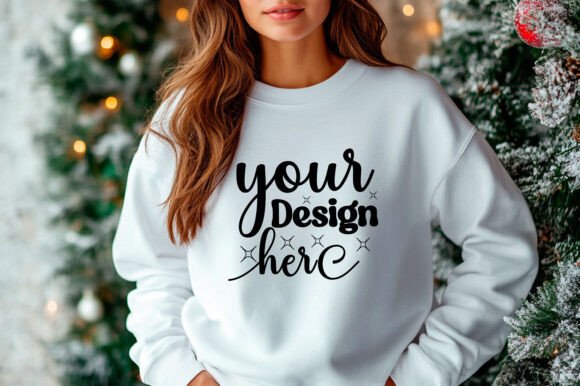 Christmas Sweater Mockup 118: A Graphic Design Asset for Product Mockups
