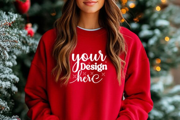Christmas Sweater Mockup 139 for Product Mockups and Graphics