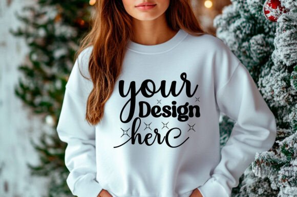 Christmas Sweater Mockup 164: A Graphic Design Asset for Product Mockups