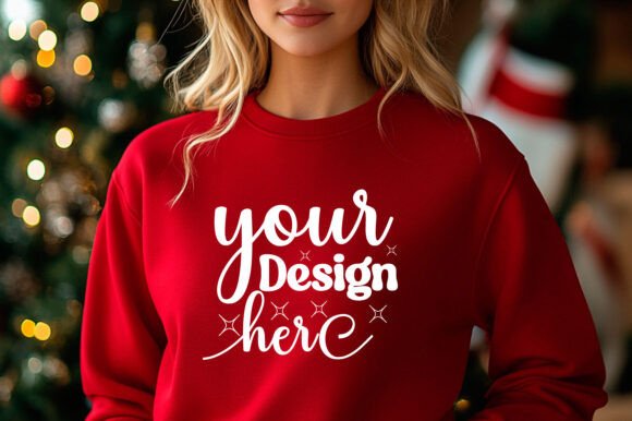 Christmas Sweater Mockup 181 Review for Embroidery Designers