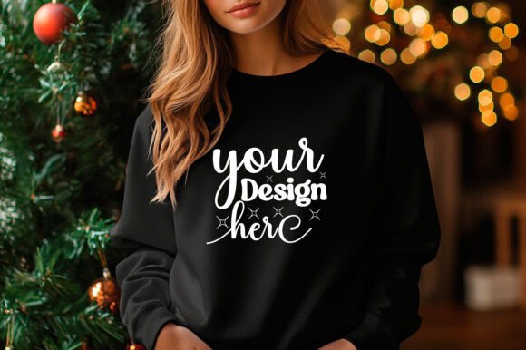 Christmas Sweater Mockup 2 for Product Mockups and Graphics