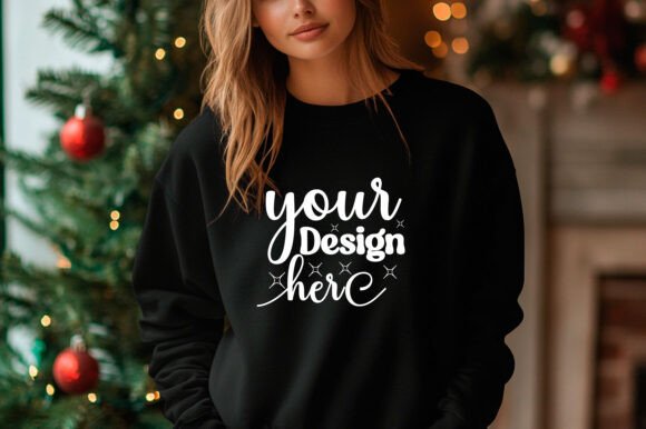 Christmas Sweater Mockup 26: A Graphic Design Asset for Product Mockups