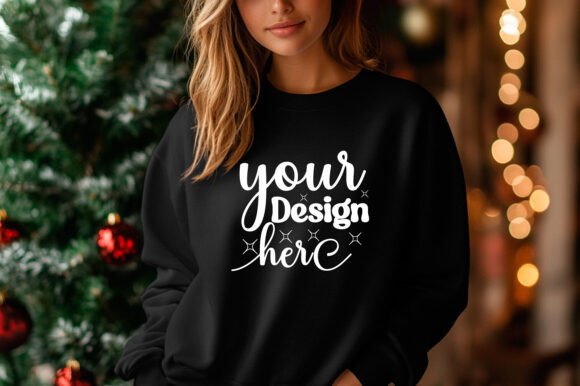 Christmas Sweater Mockup 31 - A Versatile Graphic Design Asset for Product Mockups