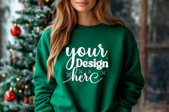 Christmas Sweater Mockup 44: A Graphic Design Asset for Product Mockups