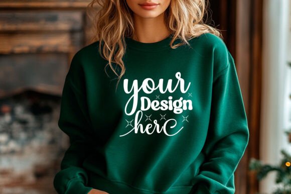 Christmas Sweater Mockup 86 for Graphics and Product Mockups