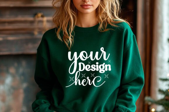 Christmas Sweater Mockup 88 for Branding and Product Graphics