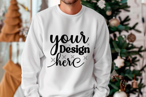 Gildan 18000 Christmas Men Mockup 194 Review